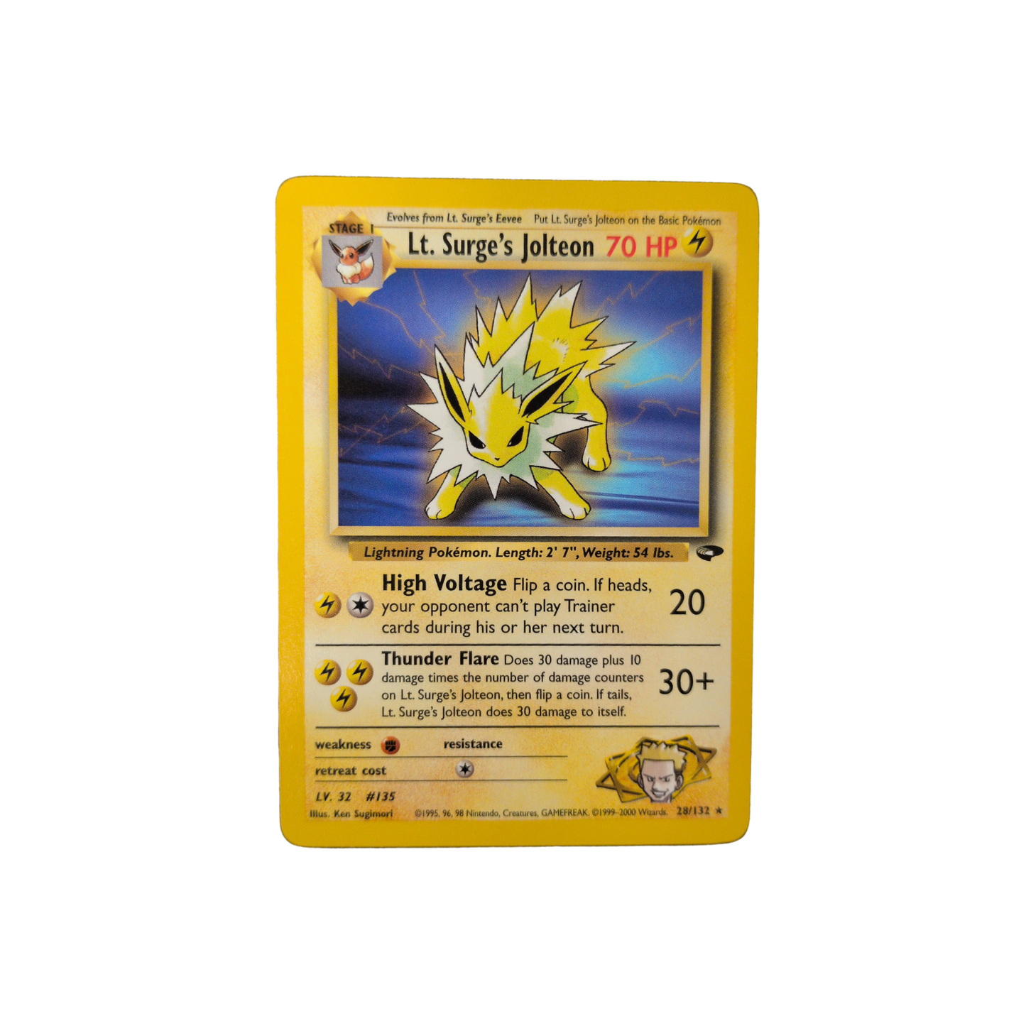 (JNG) Lt. Surge's Jolteon #28 LP