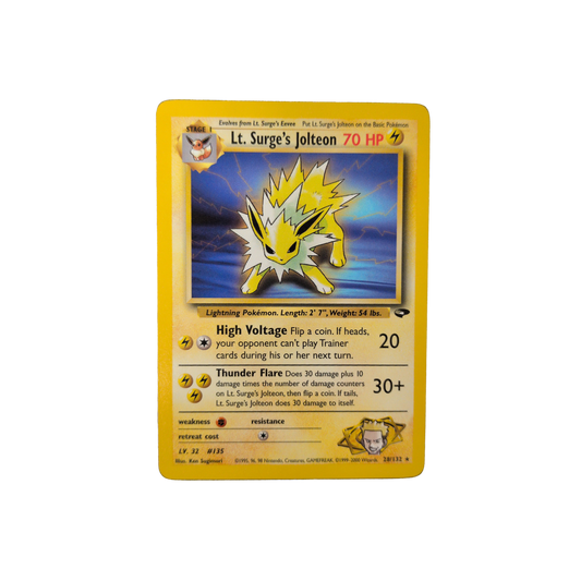(JNG) Lt. Surge's Jolteon #28 LP