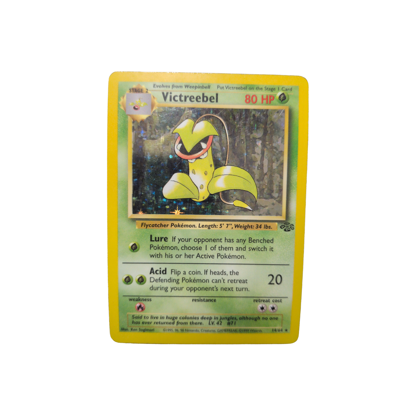 (JNG) Victreebel Holo #14 HP