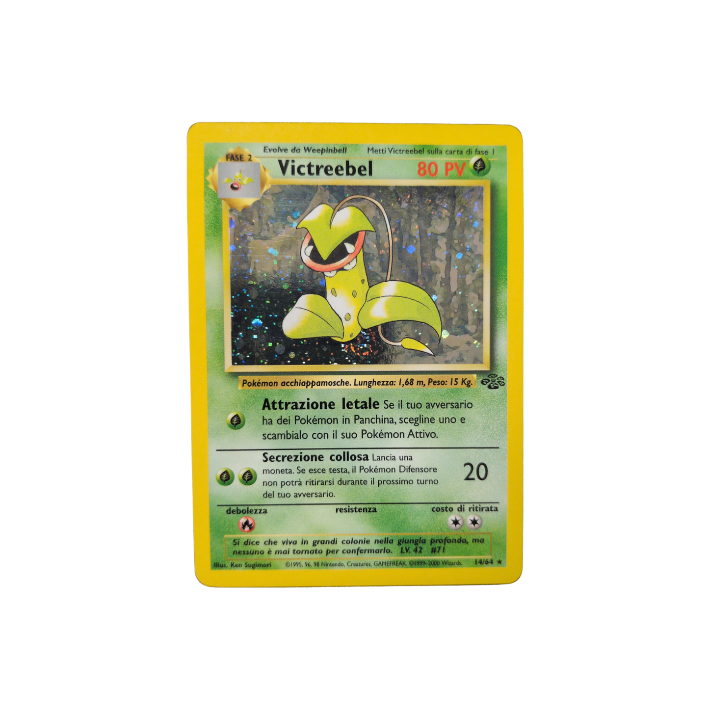 (JNG) Victreebel Holo Italian #14 LP