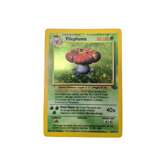 (JNG) Vileplume Holo #15 HP