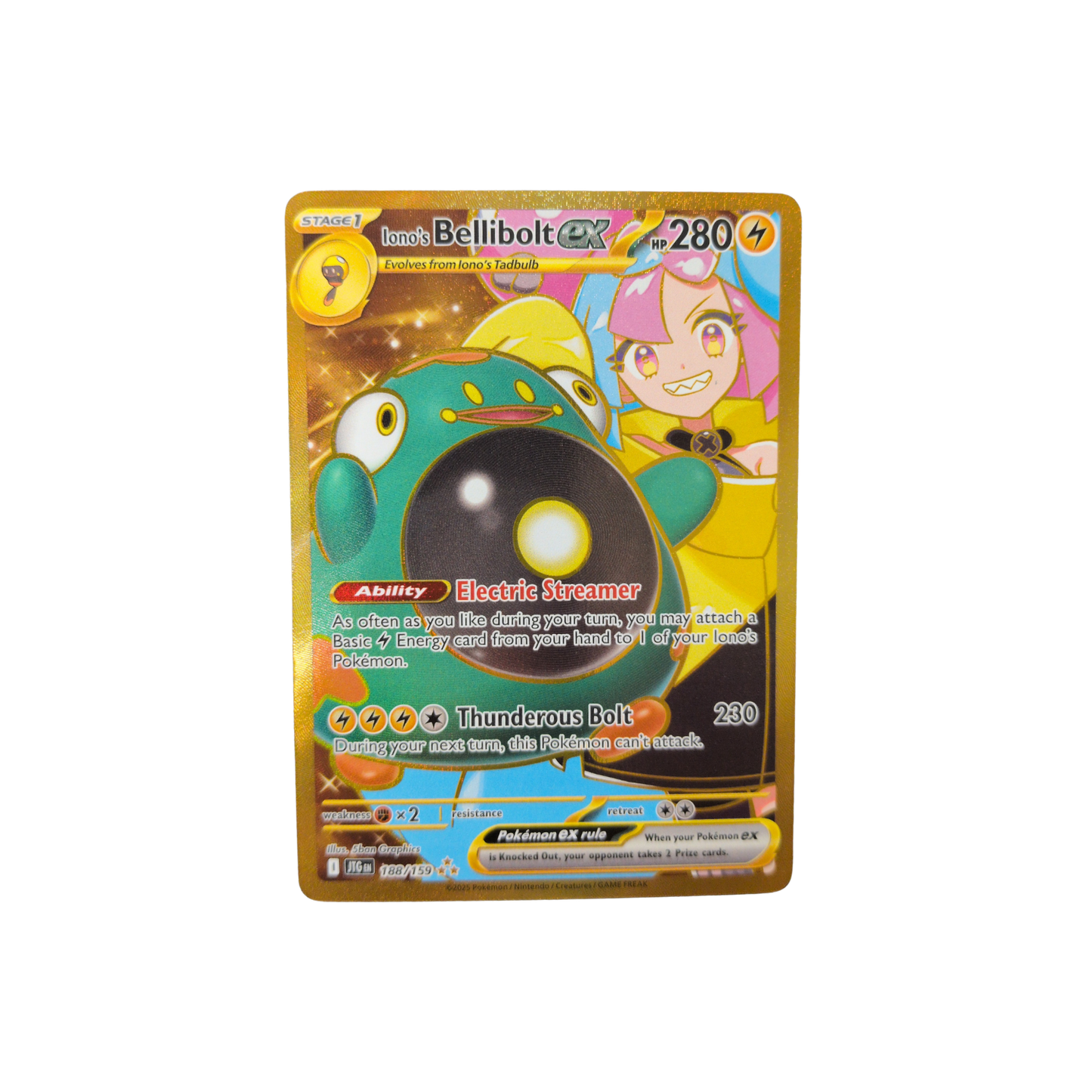(JTG) Iono's Bellibolt #188 NM