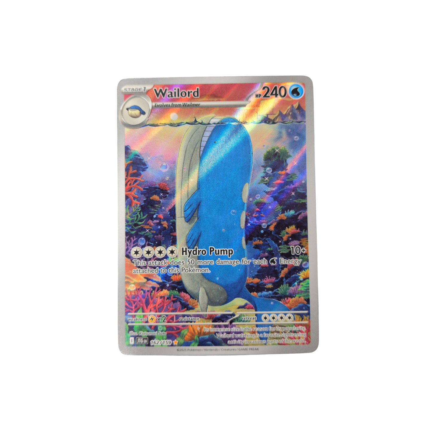 (JTG) Wailord #162 LP