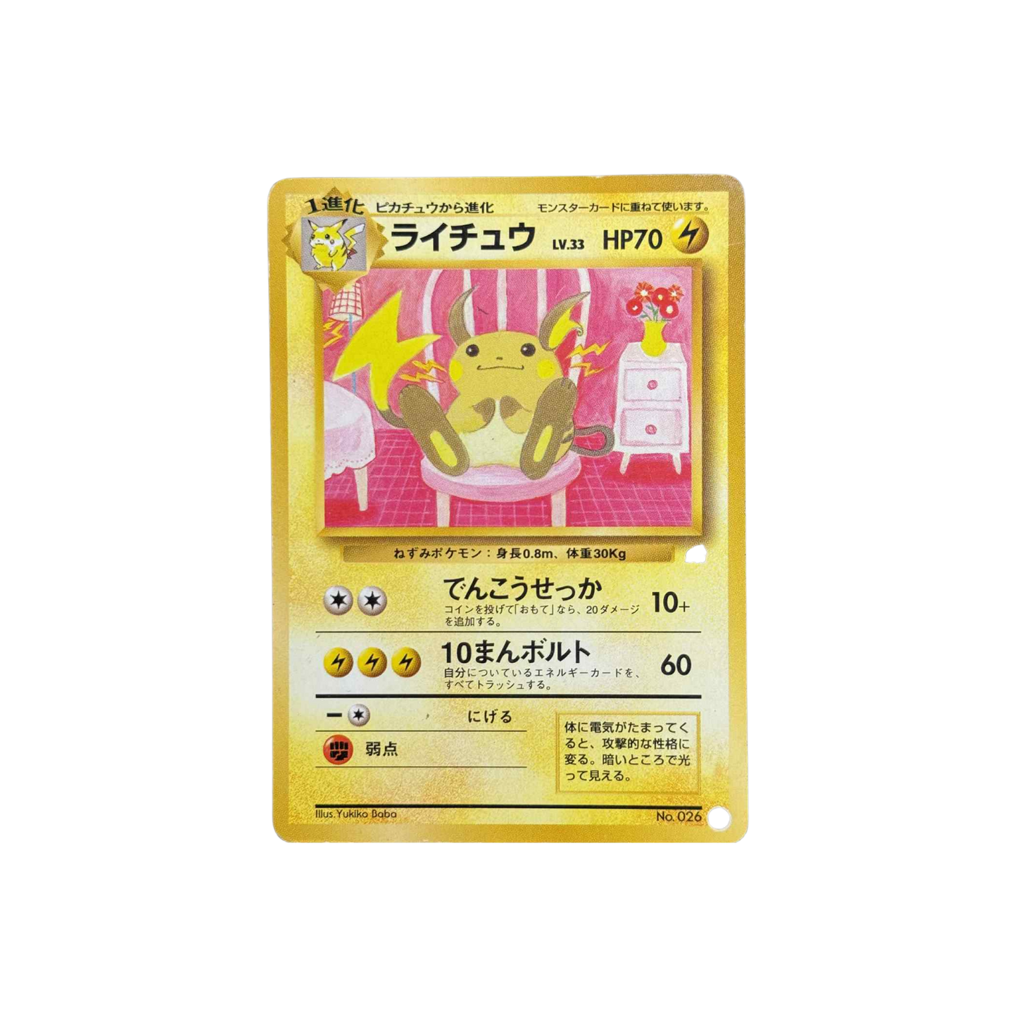 (Japanese) Raichu Intro Pack Bulbasaur - HP