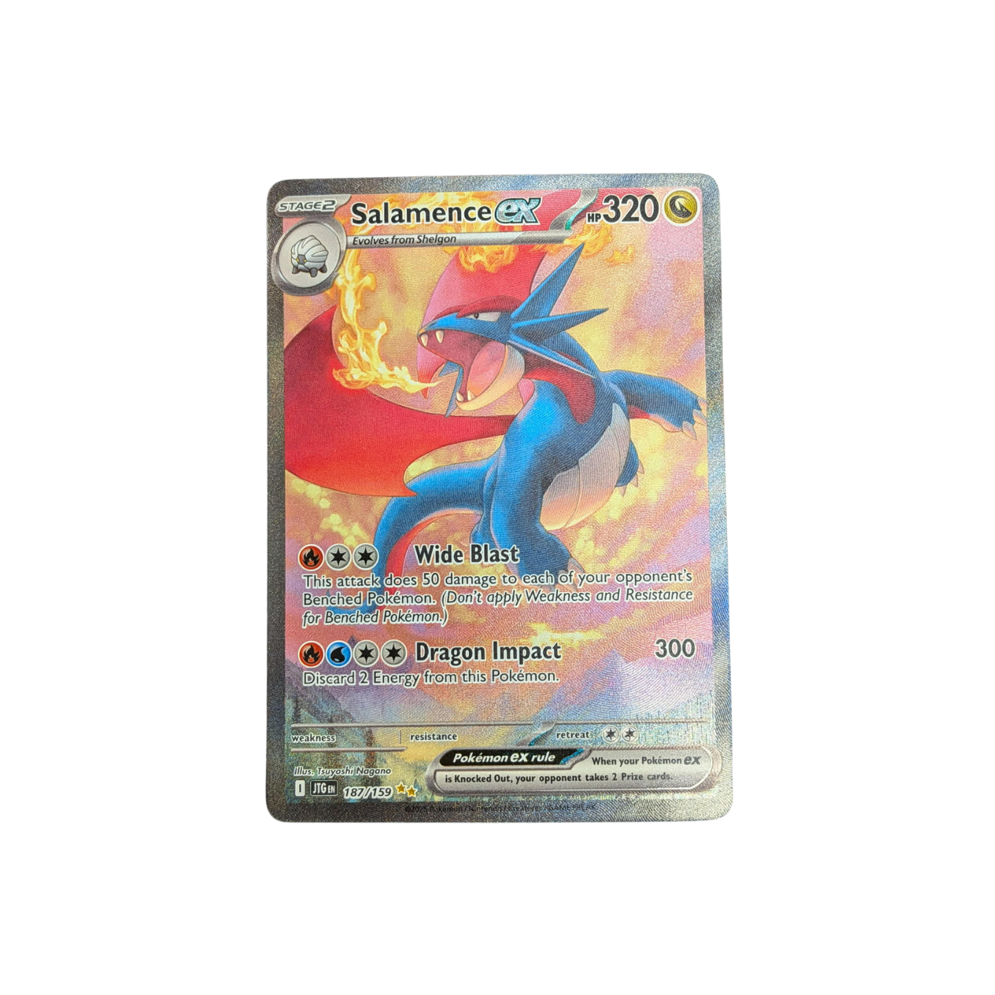 (Journey Together) Salamence ex SIR #187 - NM