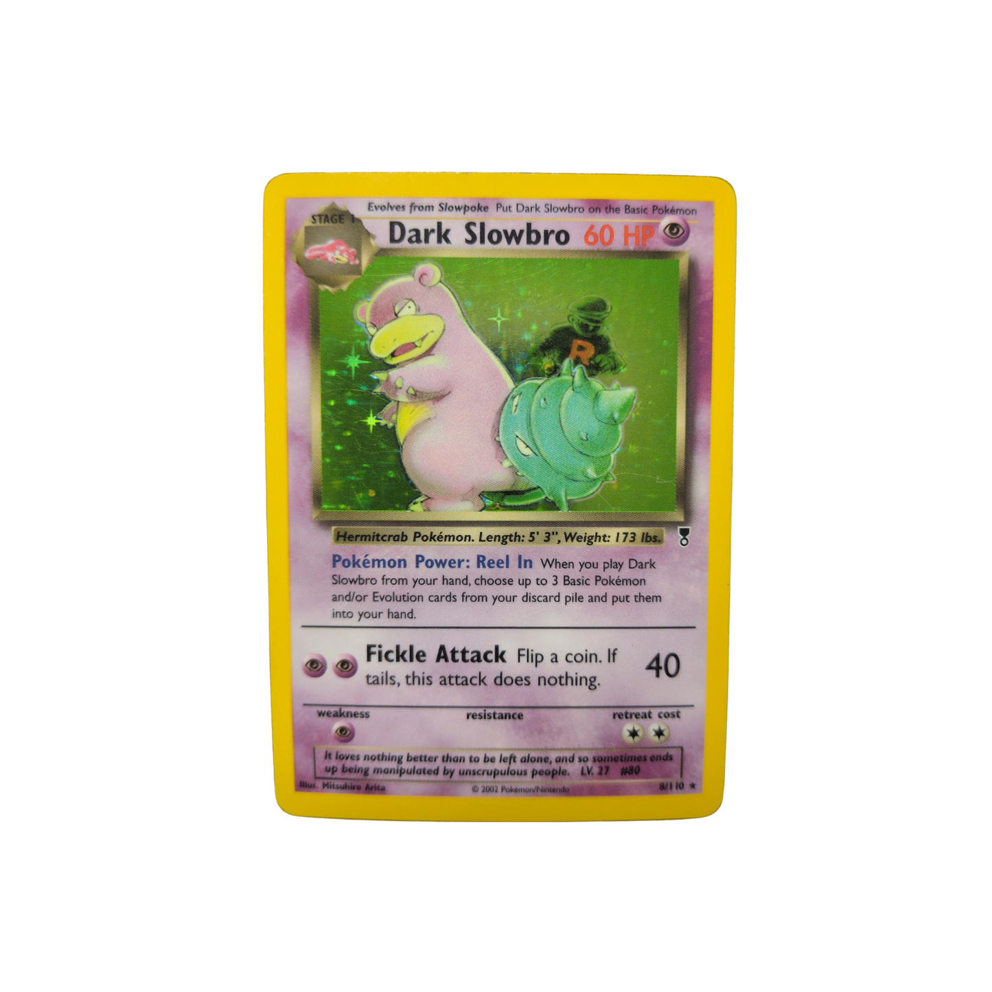 (LC) Dark Slowbro Holo #8 MP