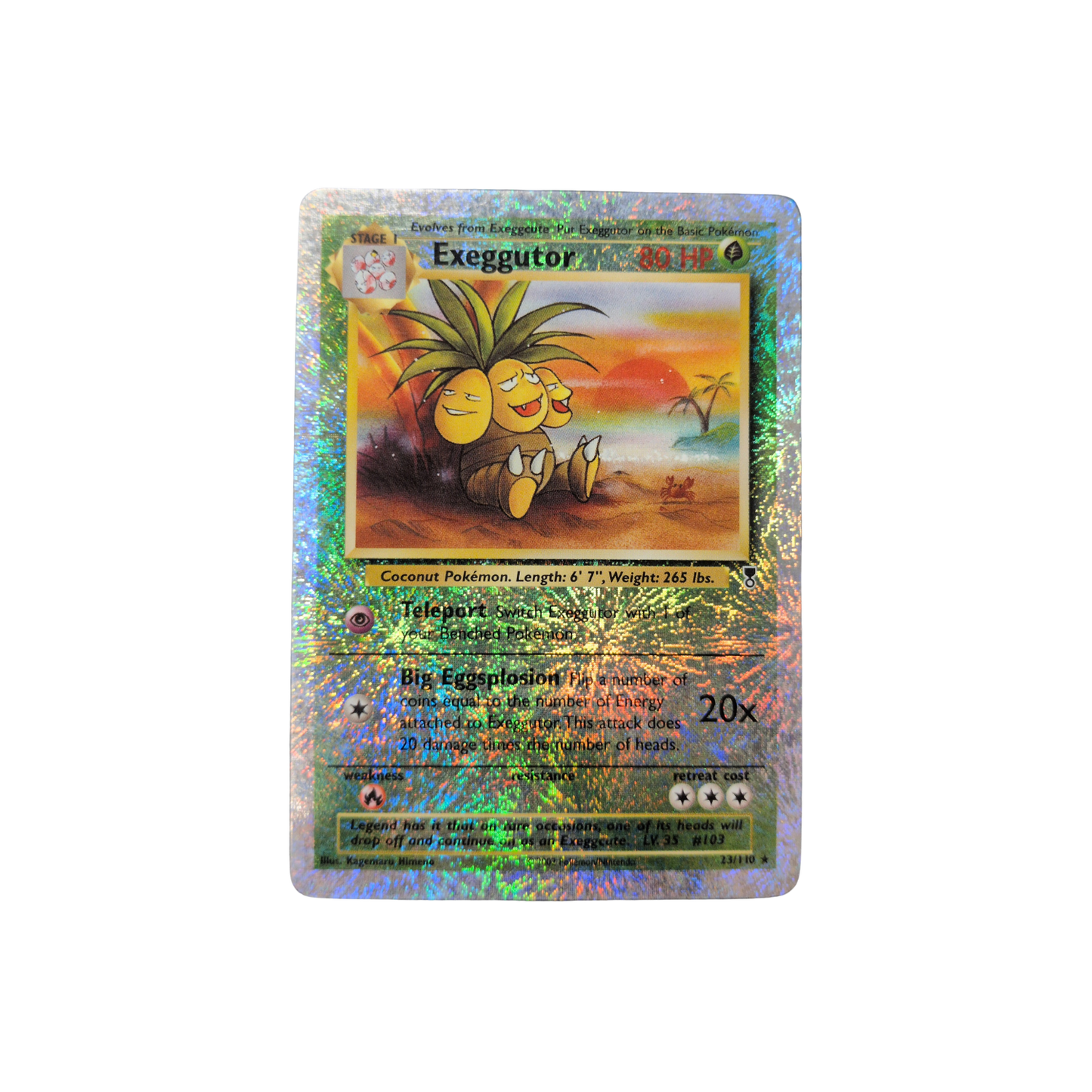 (LC) Exeggutor Reverse Holofoil #23 MP