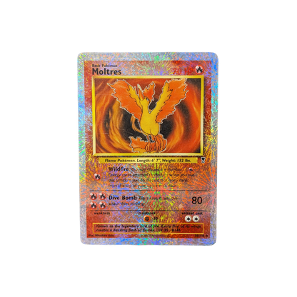 (LC) Moltres Reverse Holofoil #30 DMG