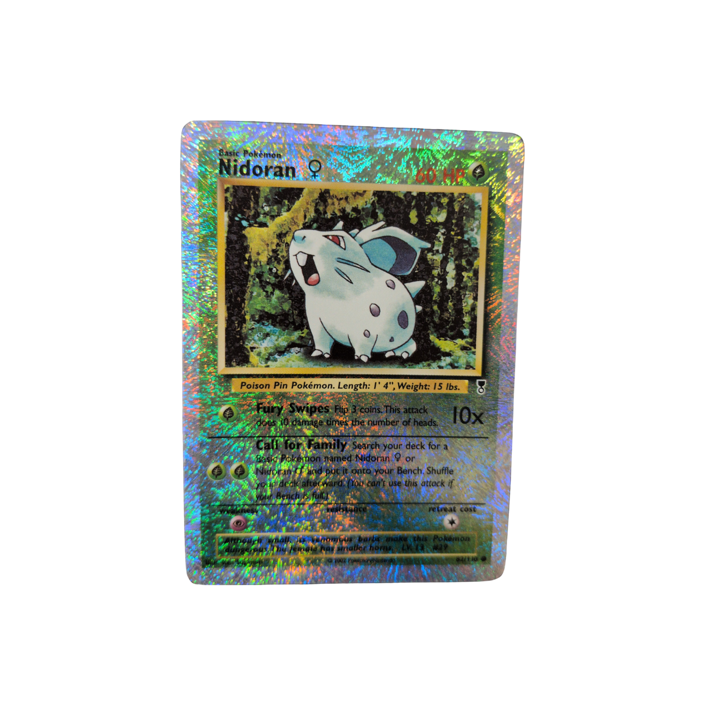 (LC) Nidoran Reverse Holo #82 LP