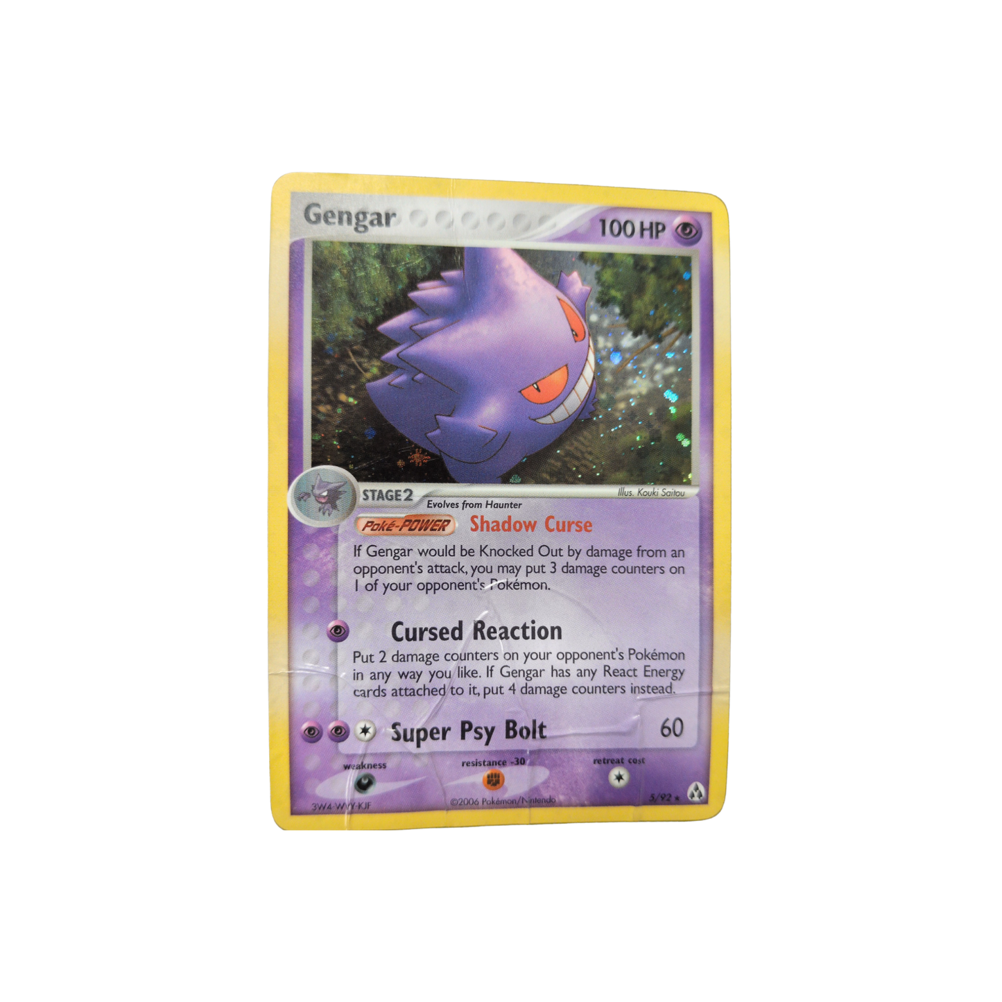 (LM) Gengar Holo #5 DMG