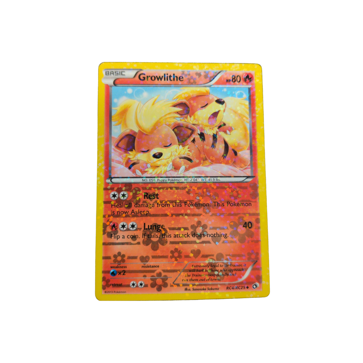 (LTR) Growlithe #RC4 LP