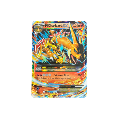 (FLF) M Charizard EX #13/106 LP