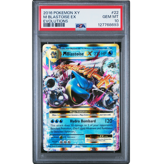 (EVO) Mega Blastoise EX #22 PSA 10 Gem Mint