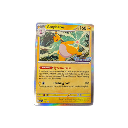 (MEP) Ampharos Prerelease Stamp Promo #075 NM