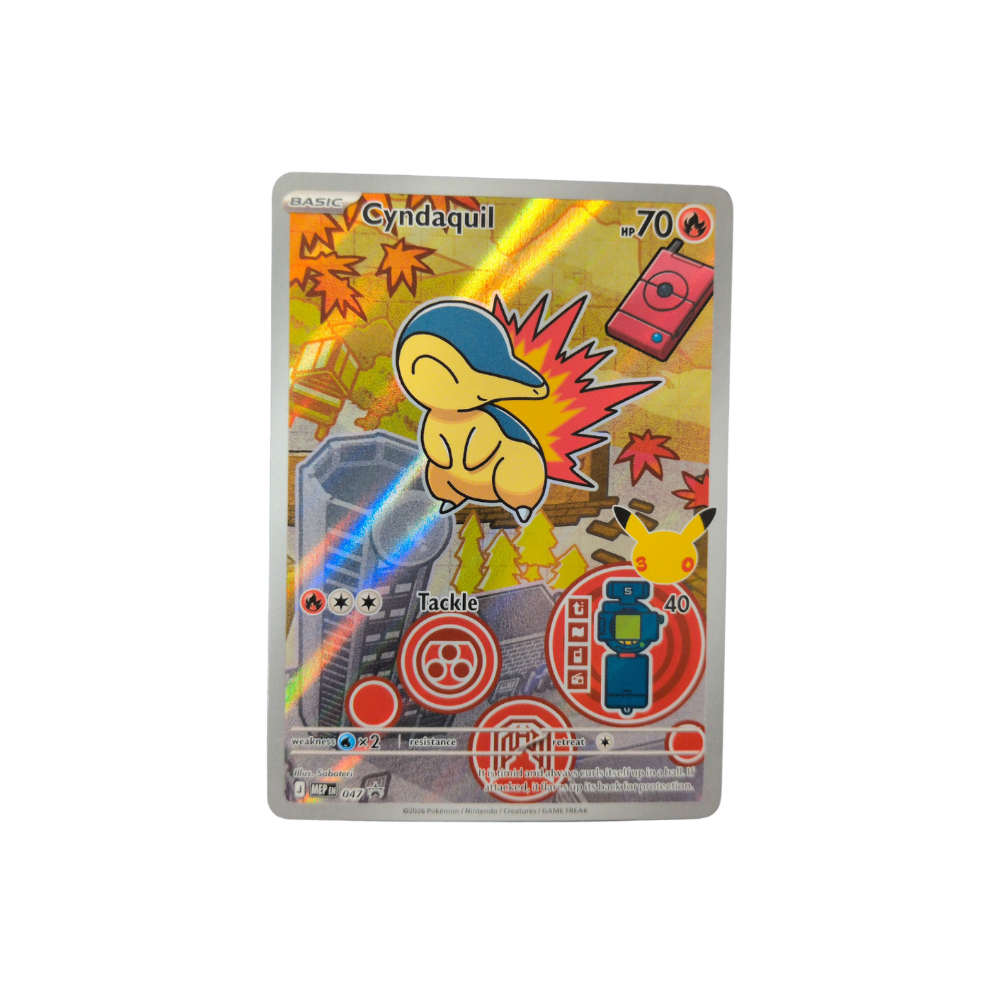 (MEP) Cyndaquil #47 NM