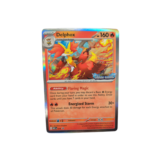 (MEP) Delphox Prerelease Stamp #074 LP
