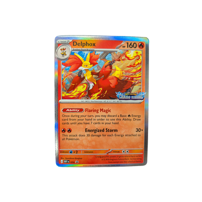 (MEP) Delphox Prerelease Stamp Promo #074 NM
