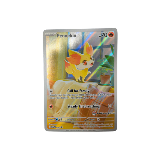 (MEP) Fennekin Pokemon Center Stamp #080 LP