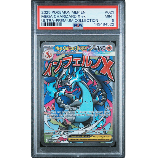 (MEP) Mega Charizard X EX Promo #023 PSA 9 Mint
