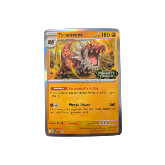 (MEP) Tyrantrum Prerelease Stamp #066 LP