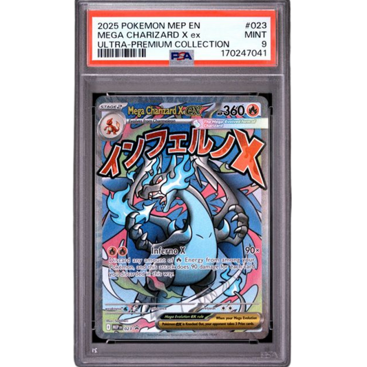 (MEP) Mega Charizard X EX Promo #023 PSA 9 Mint
