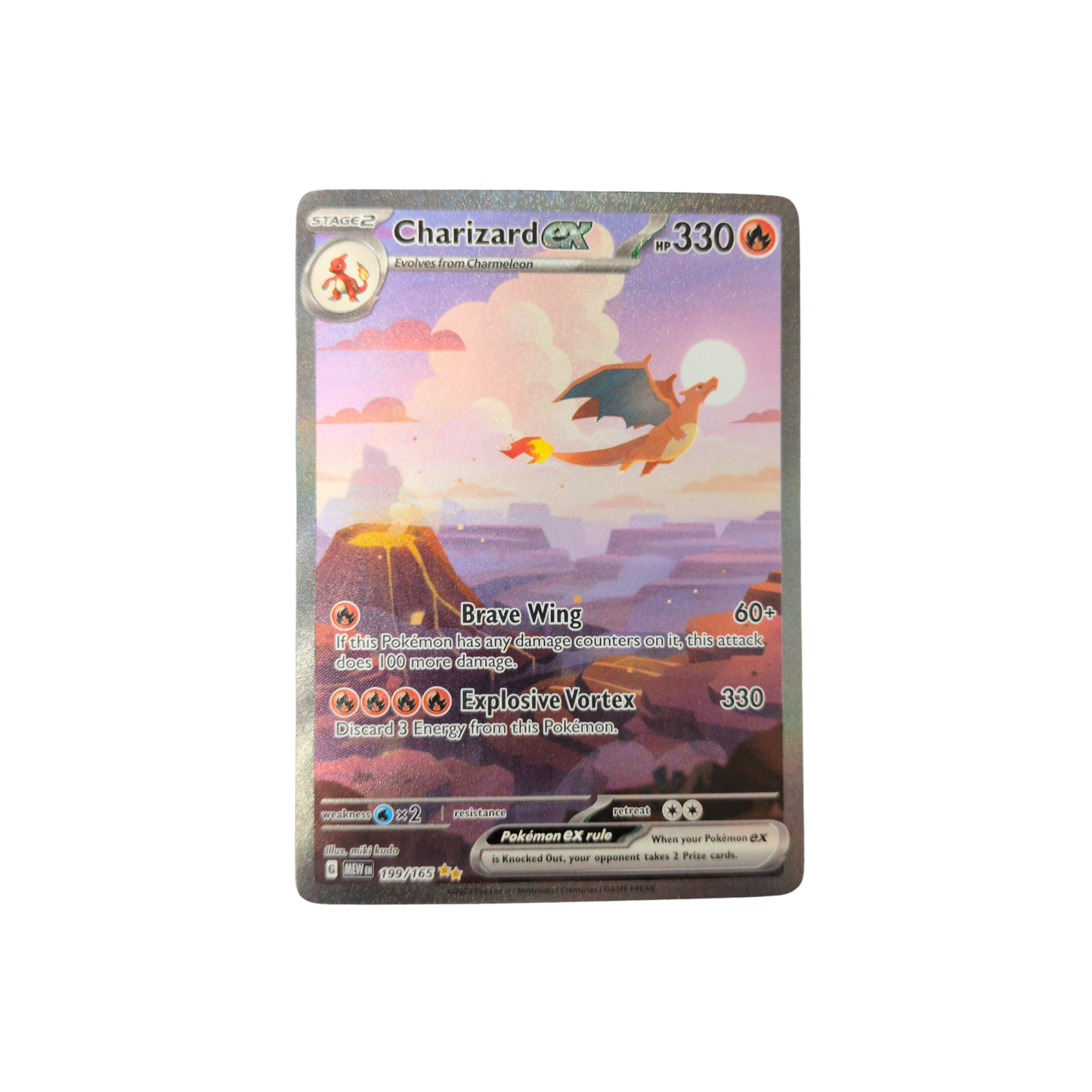 (MEW) Charizard EX #199 LP