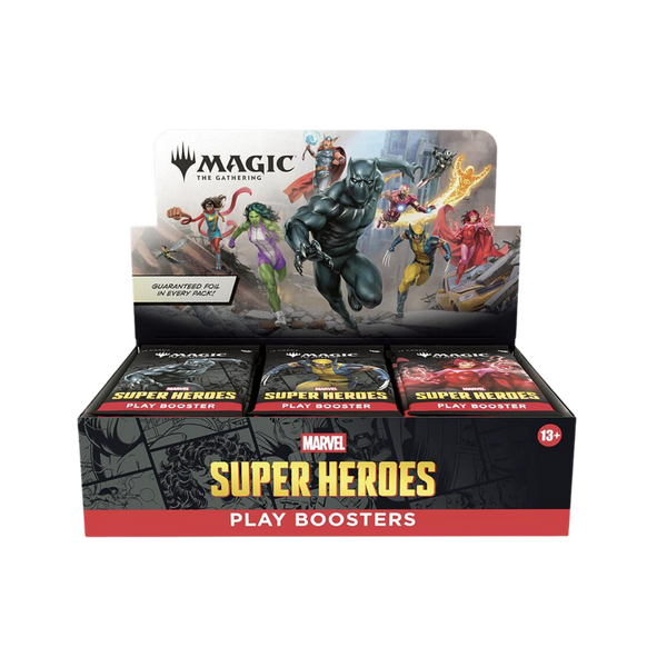 MTG Play Booster Box: Marvel Super Heroes