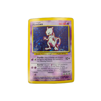 (Base Set) Mewtwo Holo Unlimited 10/102 - MP