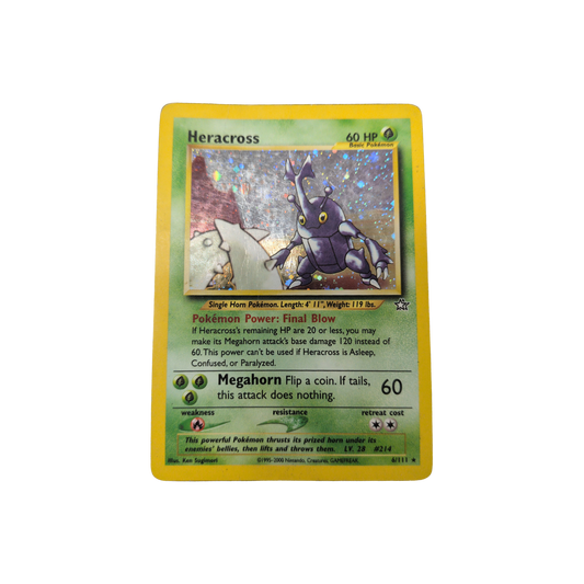 (N1) Heracross Holo #6 DMG