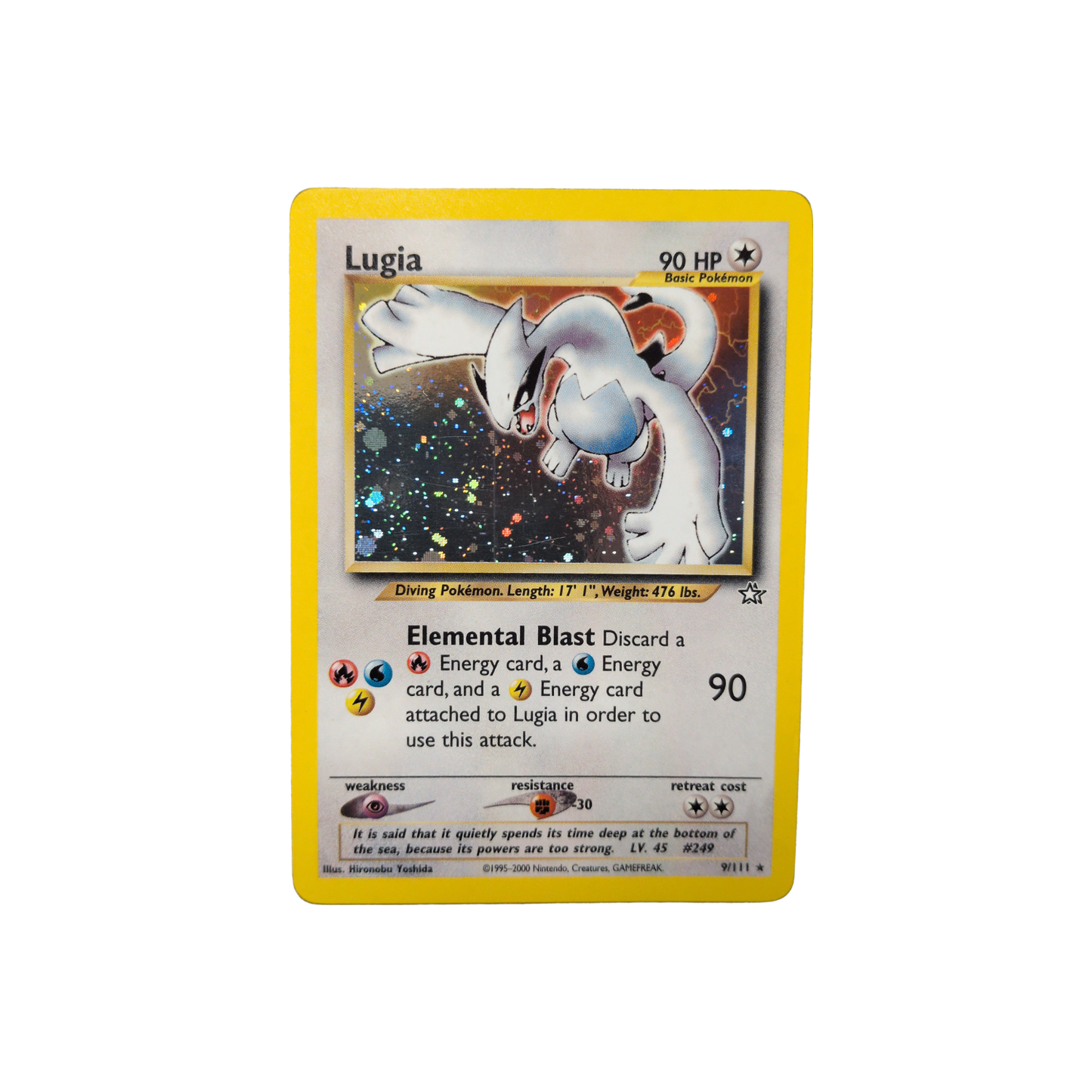 (N1) Lugia Holo #009 LP