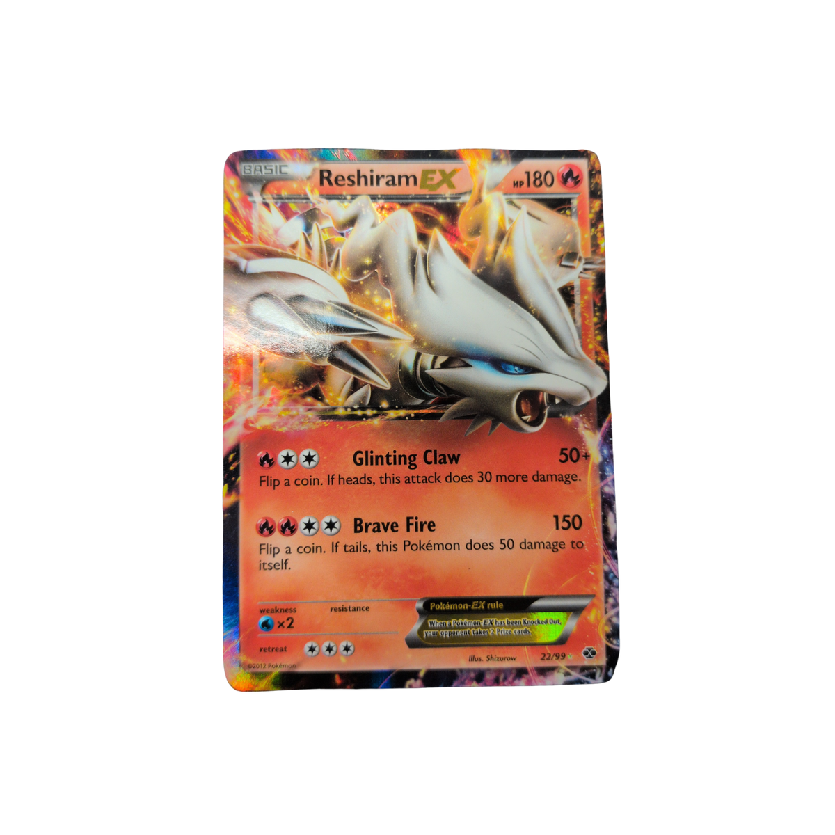 (NXD) Reshiram EX #22 MP