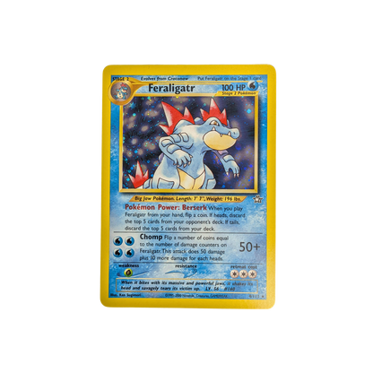 (Neo Genesis) Feraligatr Holo Unlimited #4 - NM