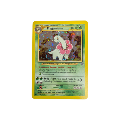 (Neo Genesis) Meganium Holo Unlimited #10 - LP