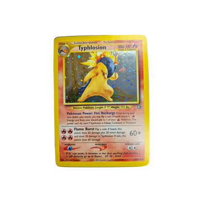 (Neo Genesis) Typhlosion Holo Unlimited #17 - LP
