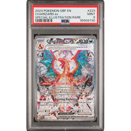 (Obsidian Flames) Charizard ex SIR #223 PSA 9 Mint