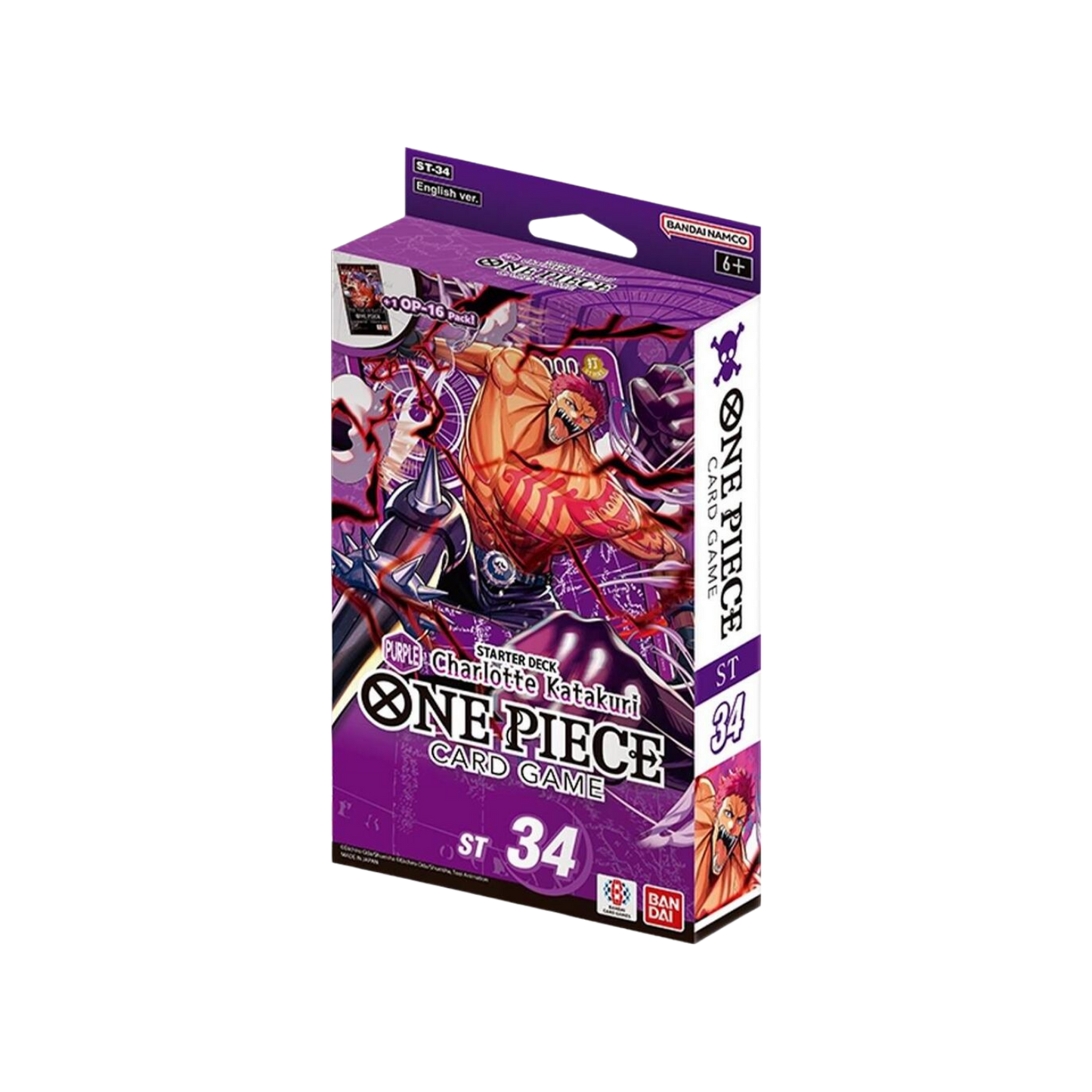 One Piece Starter Deck 34: Purple Charlotte Katakuri