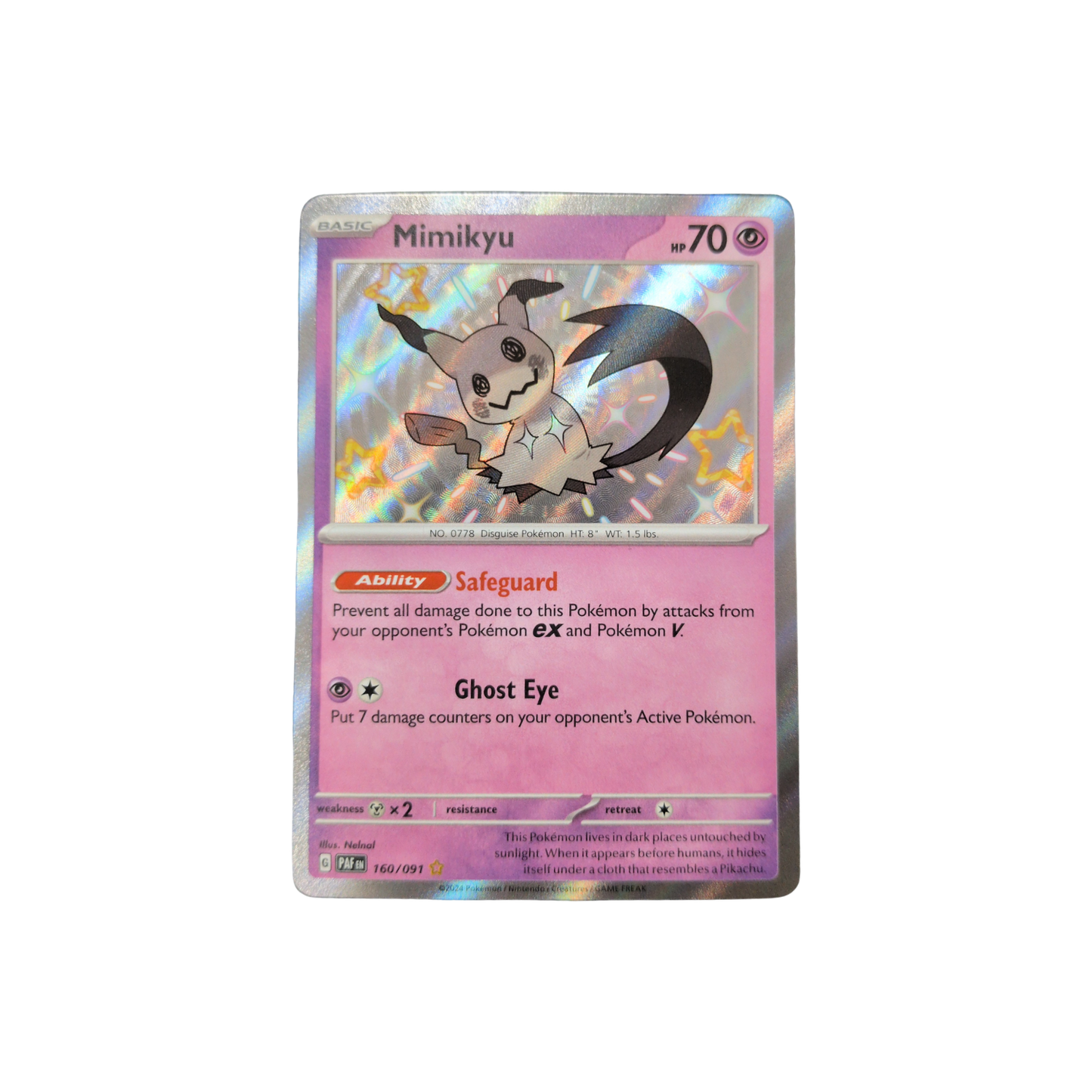 (PAF) Mimikyu SV #160 NM