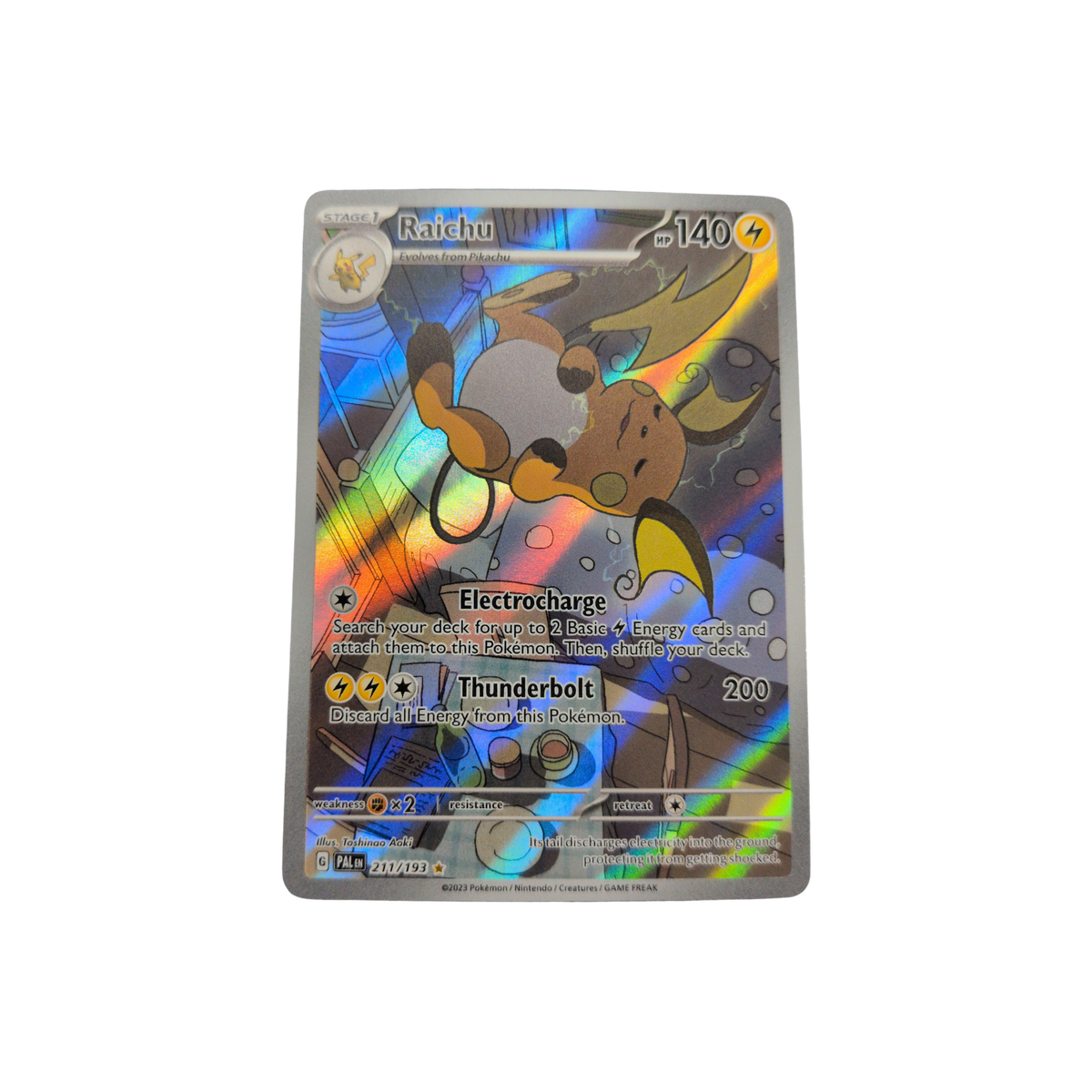 (PAL) Raichu #211 NM
