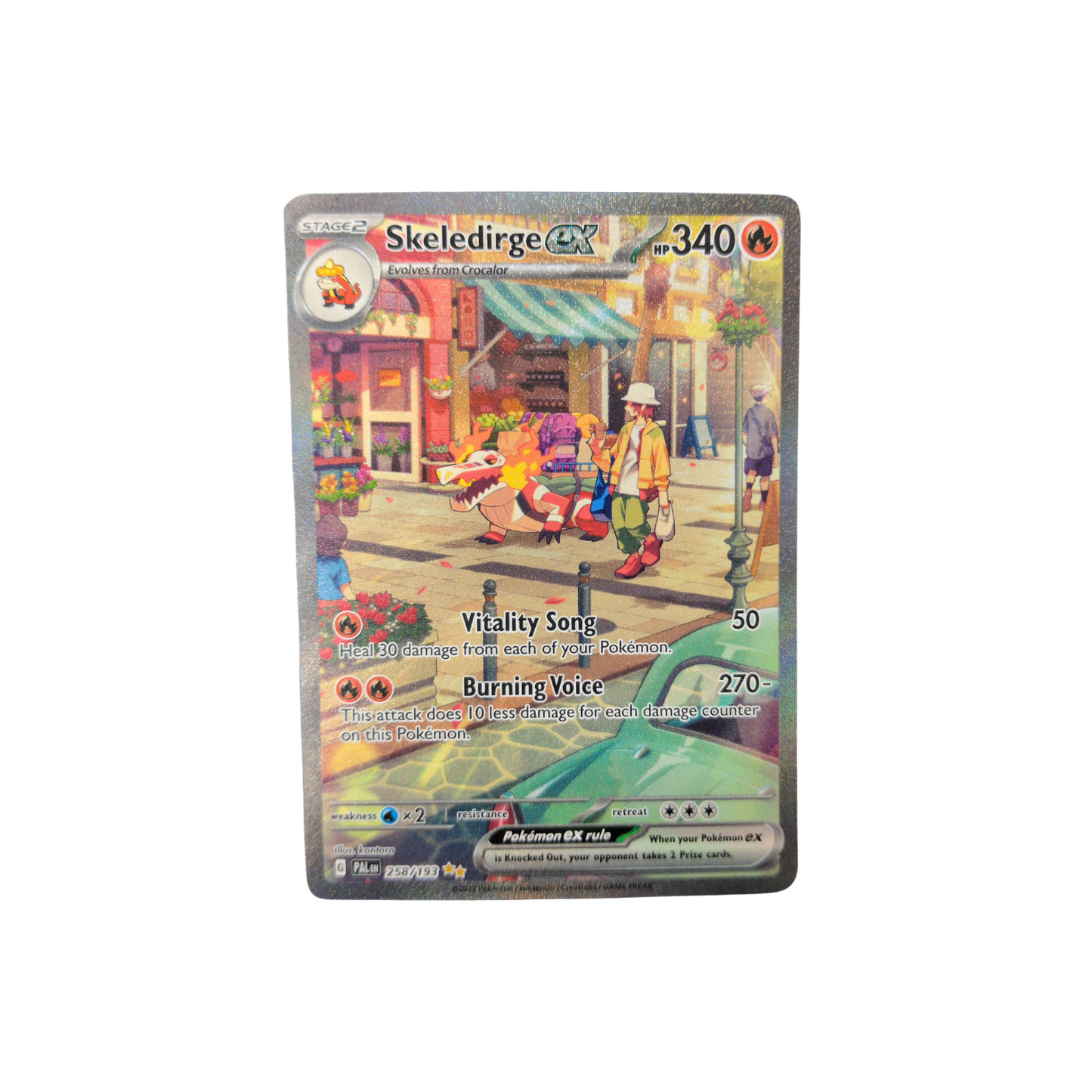 (PAL) Skeledirge EX #258 NM