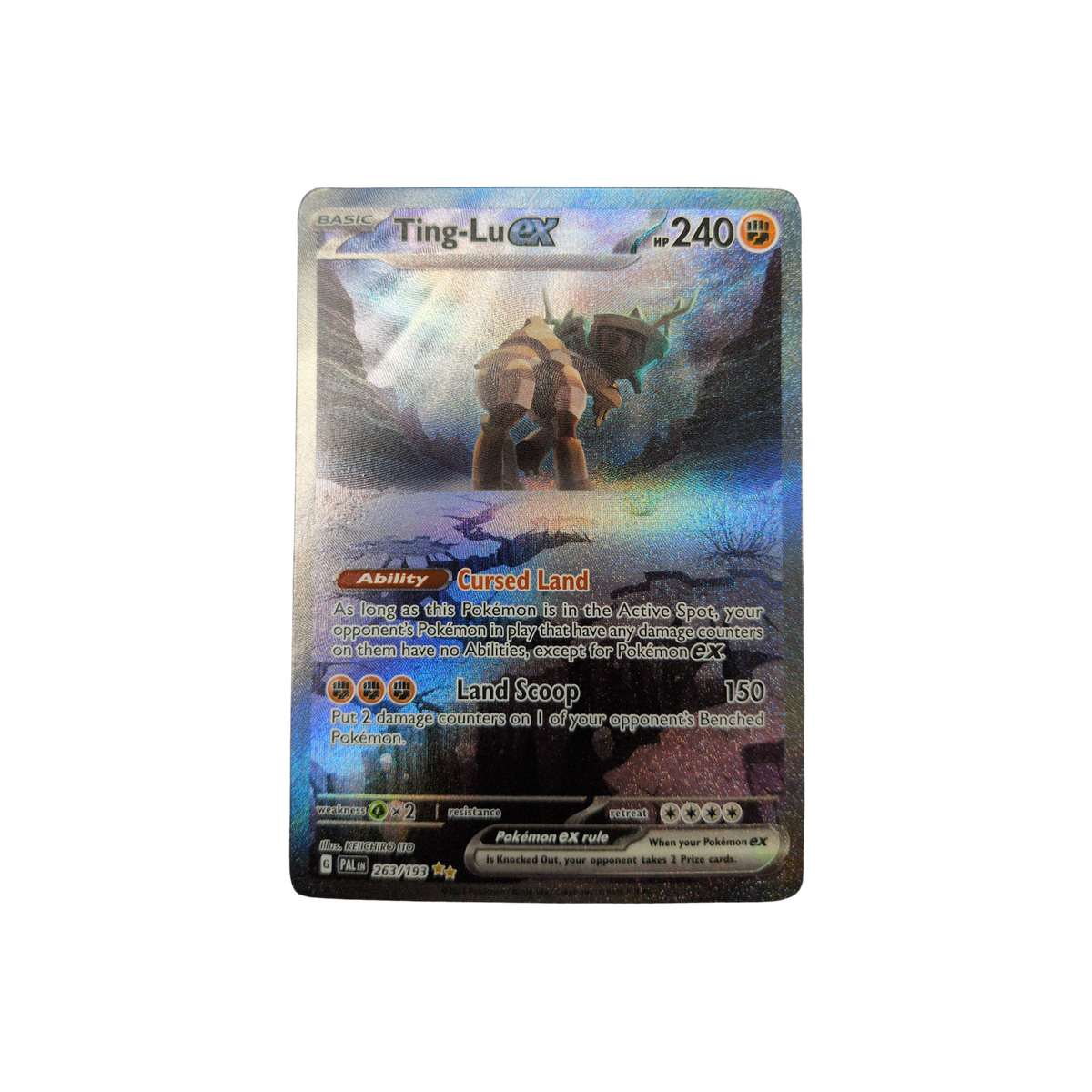 (PAL) Ting-Lu EX #263 NM