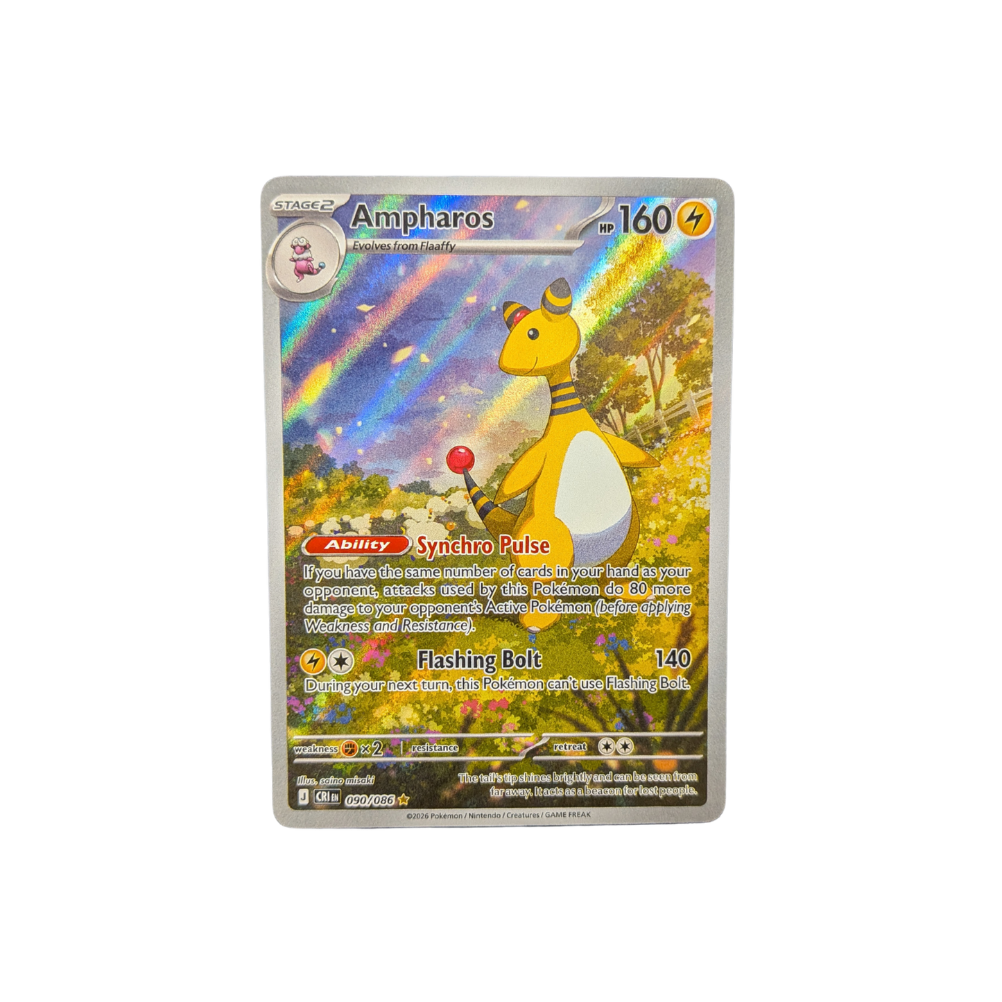(CRI) Ampharos #090 NM