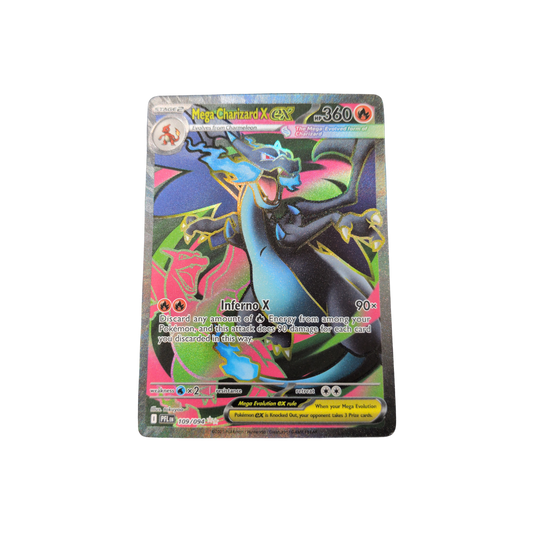 (PFL) Mega Charizard X EX #109 LP