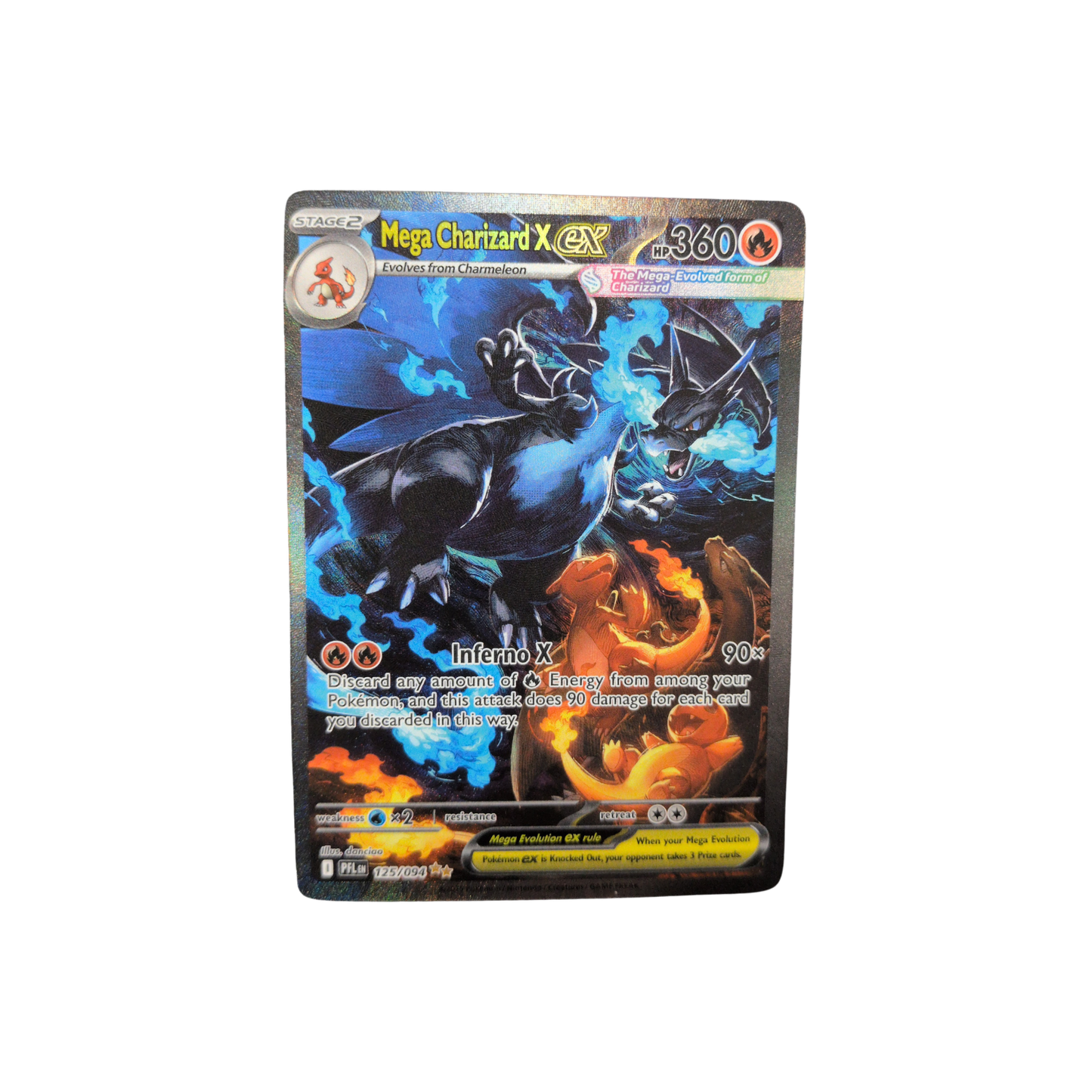 (PFL) Mega Charizard X EX #125 NM