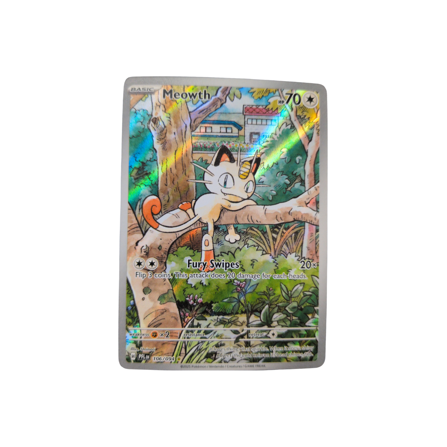 (PFL) Meowth IR #106 NM