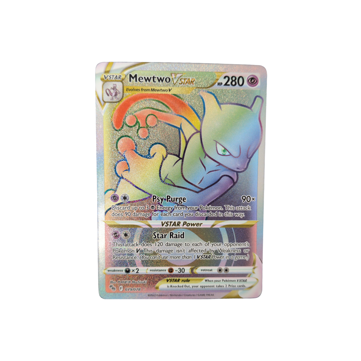 (PGO) Mewtwo VSTAR #079 LP