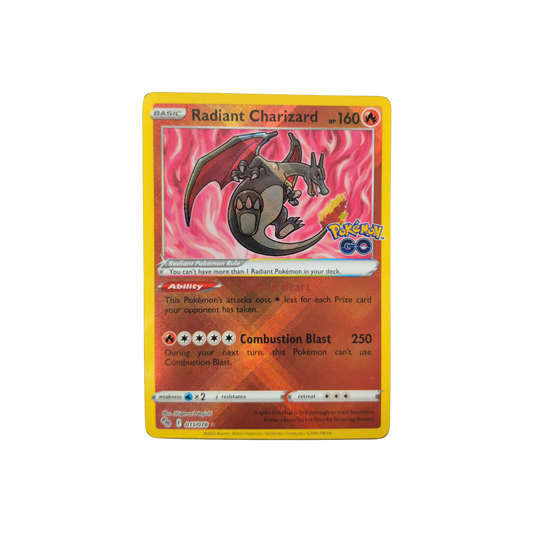 (PGO) Radiant Charizard #11 NM