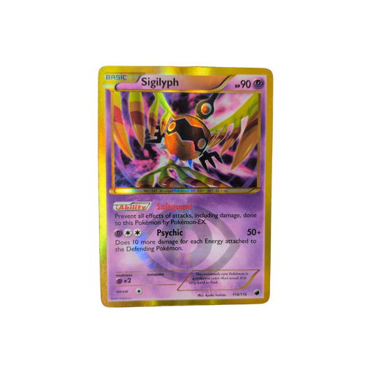 (PLF) Sigilyph (Shiny Secret Rare) #118 HP