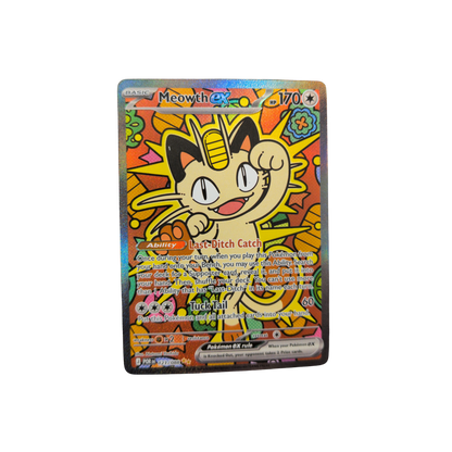 (POR) Meowth EX SIR #121 NM