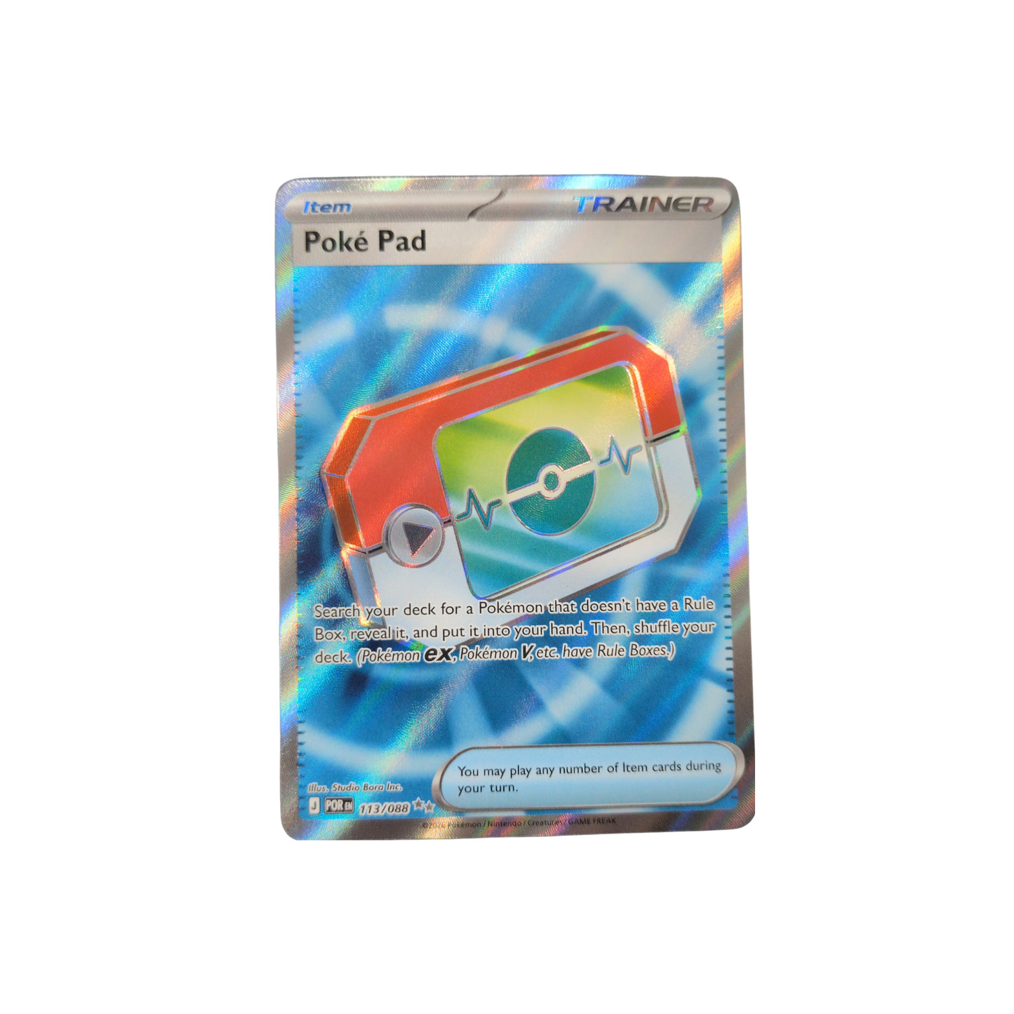 (POR) Poke Pad #113 NM