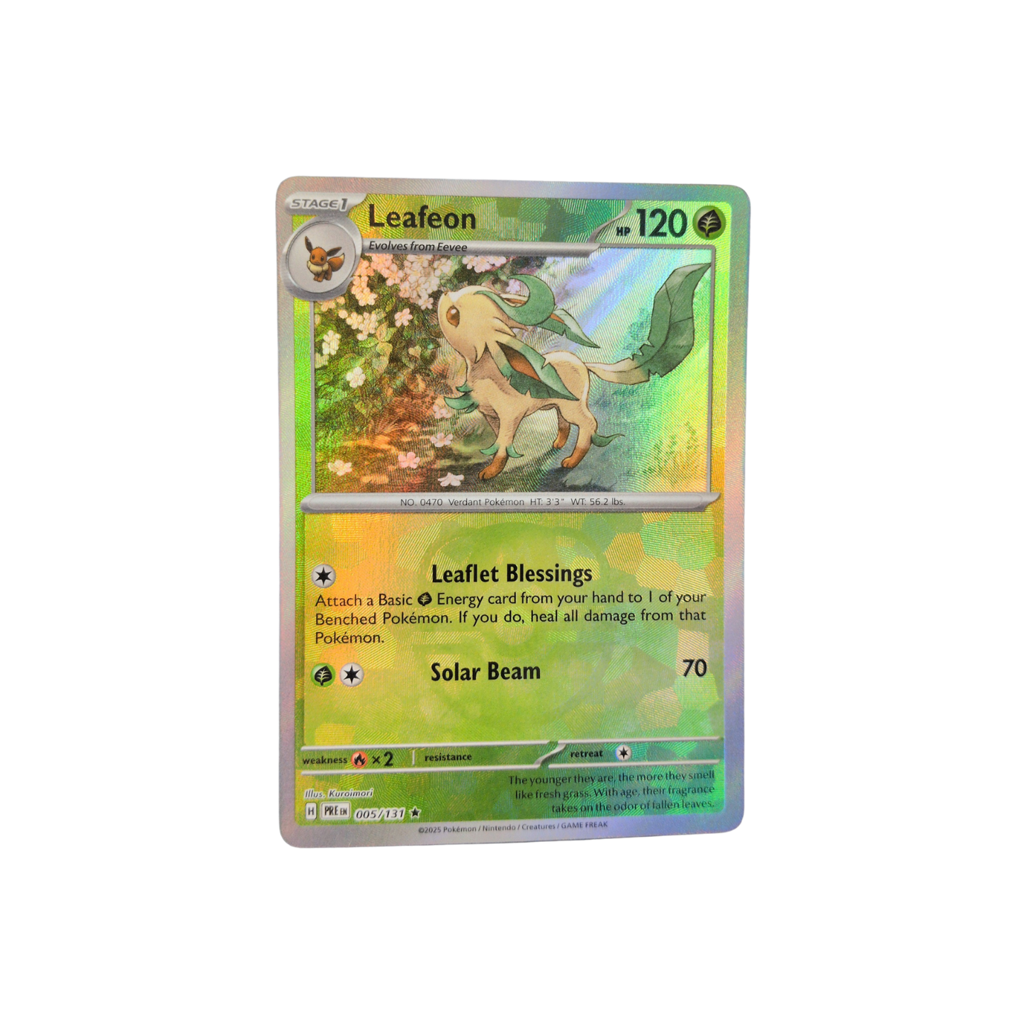(PRE) Leafeon Master Ball Pattern #005 NM